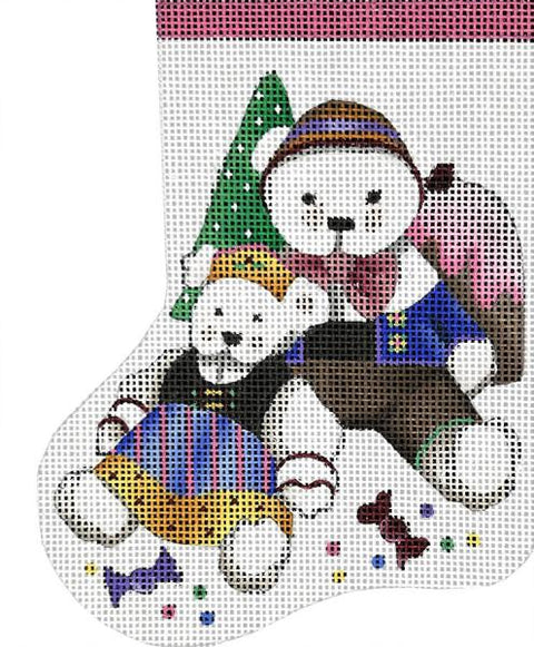 Sweet Bears Mini-Sock (Melissa Shirley)