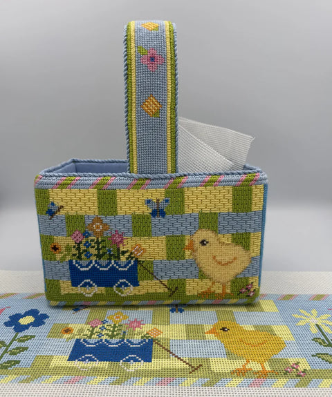 Spring Basket w/Handle (Patricia Sone)
