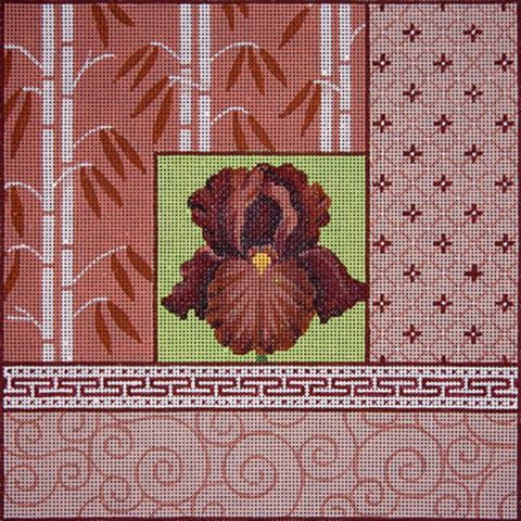 Crimson and Iris Bamboo