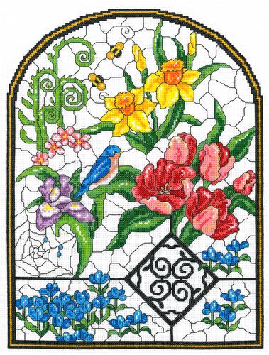 Spring Stained Glass (Ursula Michael)