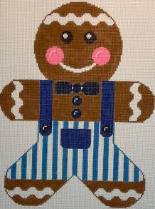 Giant Gingerbread Boy - Blue (Rachel Donley)