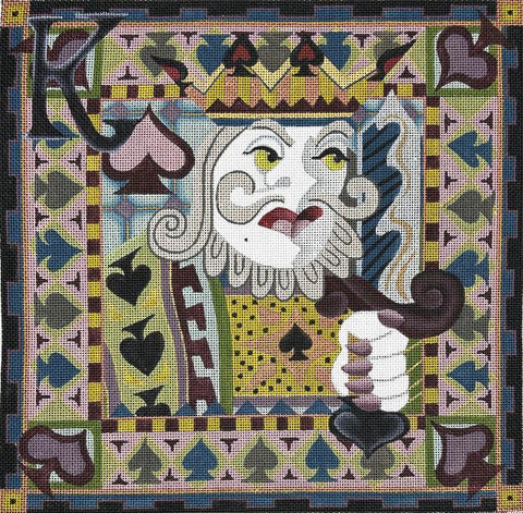 King of Spades Pillow (Melissa Shirley)
