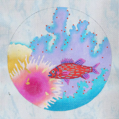 Porthole View - Coral Trout (Dedes Needleworks)