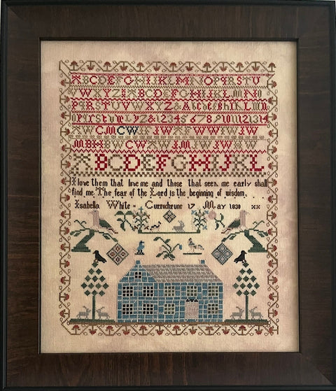 Isabella White 1838 (Olde Willow Stitchery)