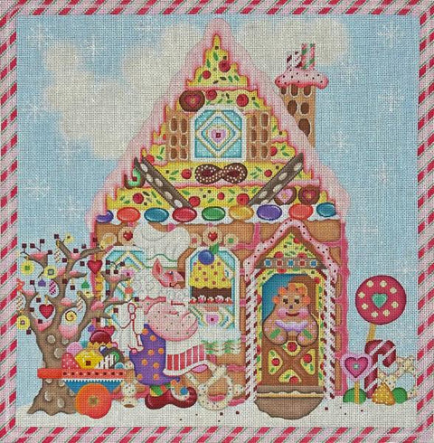 Elf Gingerbread House (Melissa Shirley)
