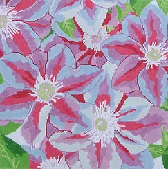 Purple Blue Clematis (Jean Smith)