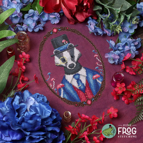 Badger Gentleman (Fine Frog Stitching)