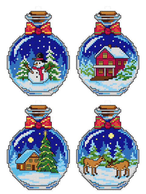 Christmas Bottles (Crafting Spark)