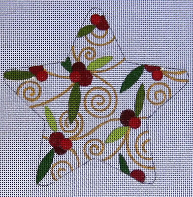 Holly Berry Star