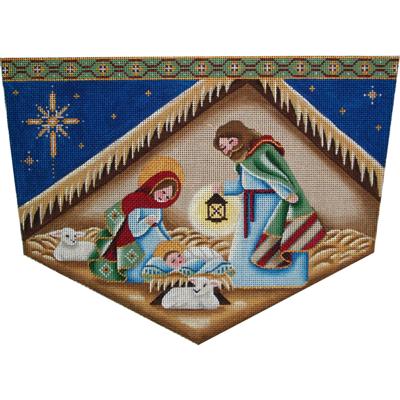 Nativity Cuff - 18ct