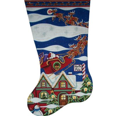 Rudolph The Reindeer Stocking - 18ct