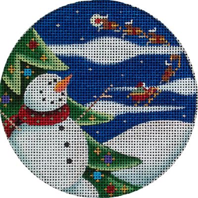 Rudoph In The Sky Ornament