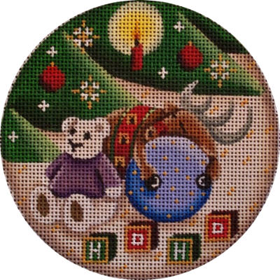 Rest on the Ball Ornament
