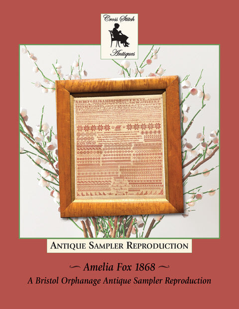 Amelia Fox 1868  (Cross Stitch Antiques)