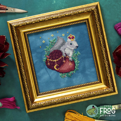 Acorn King (Fine Frog Stitching)