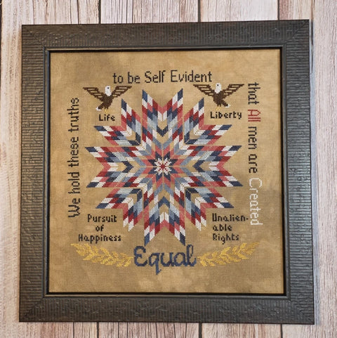 Created Equal (Wildflower Stitching)