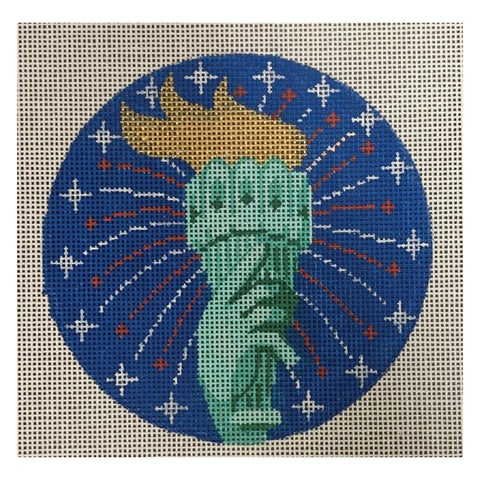 Patriotic Ornaments - Liberty's Torch (Stitchtent)