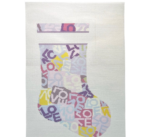 Lavender Lovevolve Stocking (KCN Designers)
