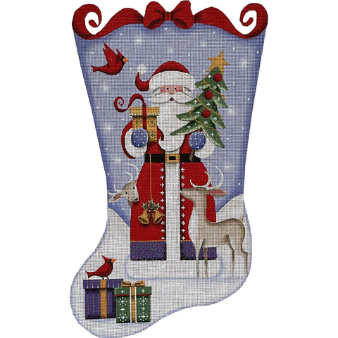 Folksy Santa - 18M (Rebecca Wood Designs)