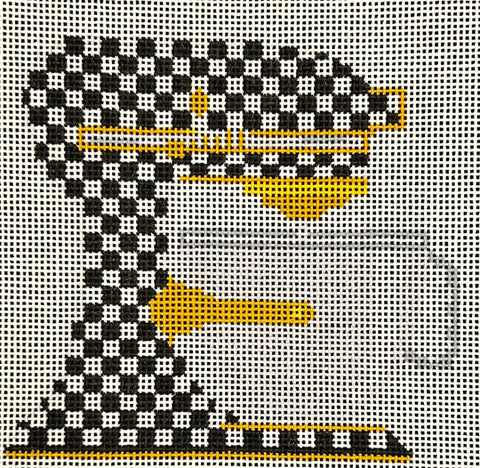 Mixer - Black & White Check (Collection Designs)