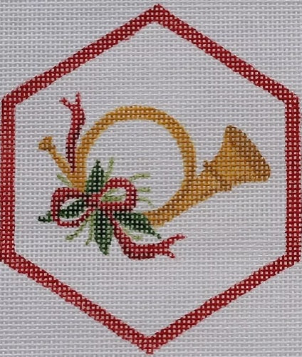 Ornament - Hunting Horn (Kate Dickerson)
