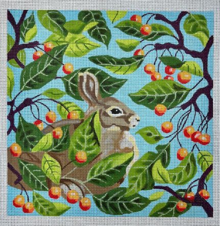 Rabbit in Bittersweet (Susan Roberts)