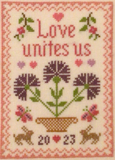 Love Unites Us (Monticello Stitches)