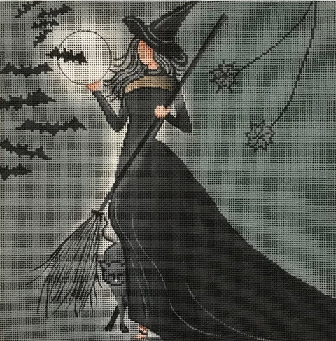 Sophisticated Witch in Black (Rose Hill Designs)