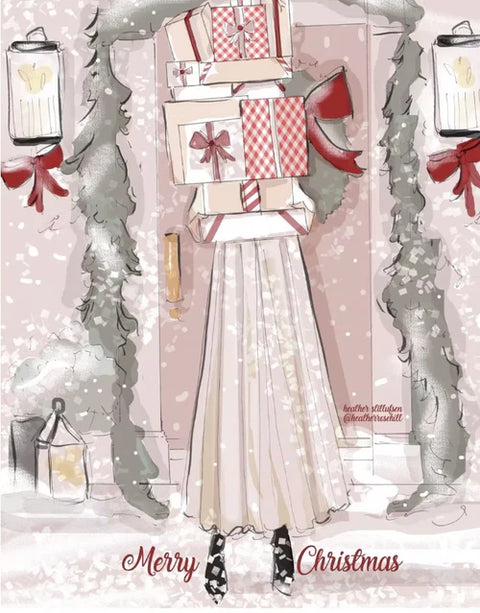 Christmas Gifts on the Porch/Large (Rose Hill Designs)
