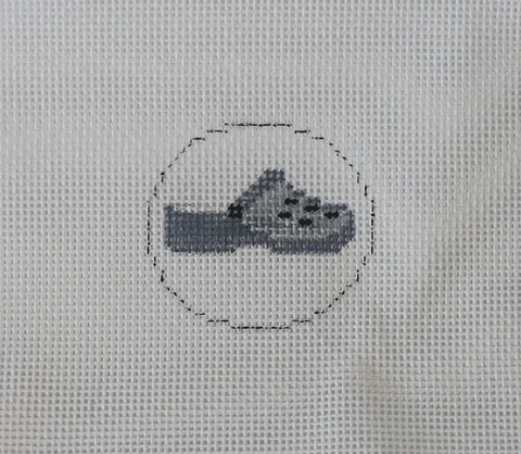 Tiny Round - Blue Clog (Sew Much Fun)