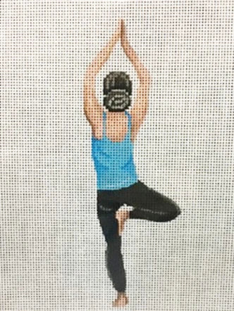 Yoga Tree Pose (Rose Hill Designs)
