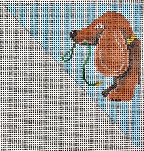 Bookmark Triangle - Dachshund (Patti Mann)