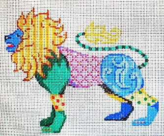 Ornament - Bright Lion (Patti Mann)