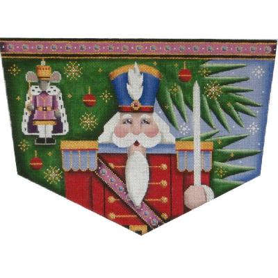 Nutcracker/Mouse King Stocking Cuff - 18ct
