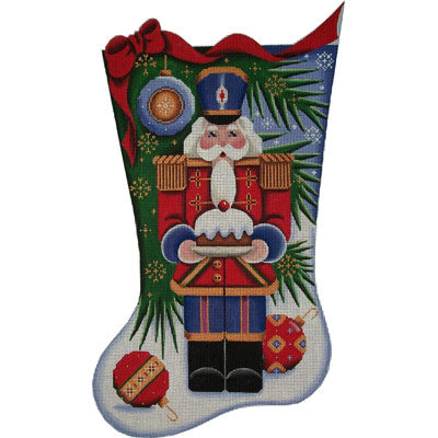 Nut Cracker Stocking - 18ct