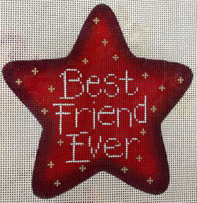 Best Friend Ever Star w/Star Background (Patti Mann)