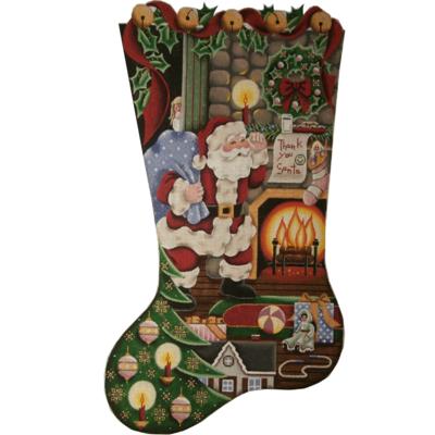Thank You Santa Girl Stocking - 13ct