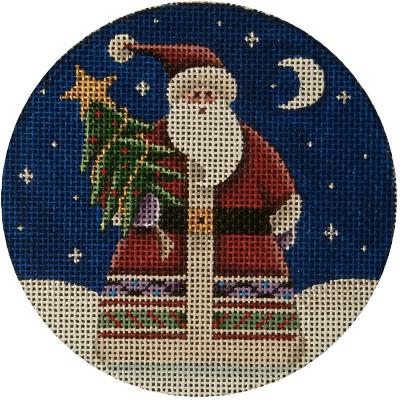 Evergreen Santa