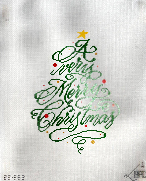 A Very Merry Christmas (Blueberry Point Canvas)