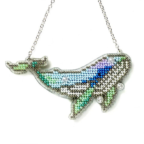 Bead Embroidery Kit - Whale (Wonderland Crafts)