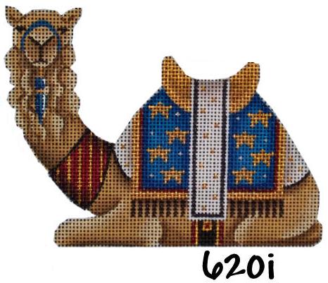 Basket Nativity - Blue Camel