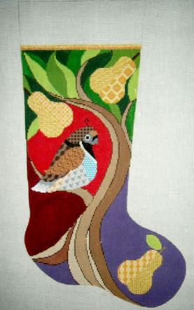 Noras Partridge Stocking