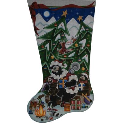 Santas Claws Stocking 