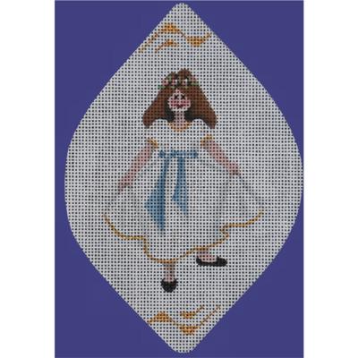 Dress/Blue Satin Sash