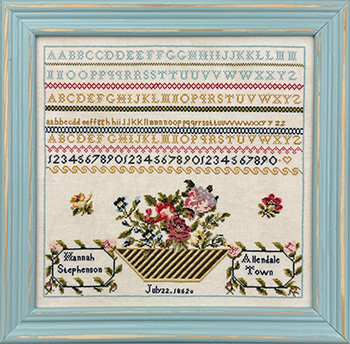 Hannah Stephenson 1852 (Just Stitching Along)