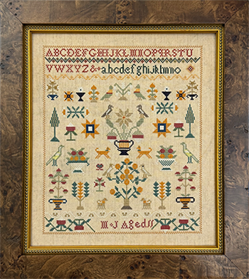 MJ Aged 11 Sampler (Just Stitching Along)