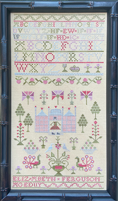 Elizabeth Ferguson Aged 11 Sampler (Just Stitching Along)