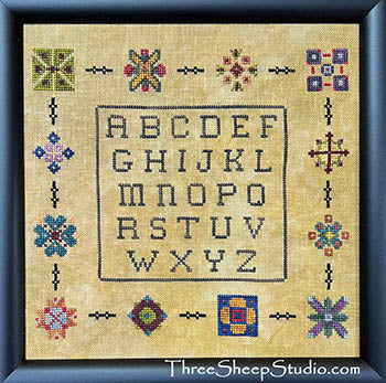 Wrapped In Quilt - Sampler (Three Sheep Studio)
