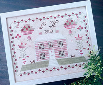 LK 1900 - A Little Pink House (Mojo Stitches)