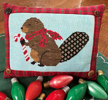 Holiday Beaver (Rebel Stitcher Designs)